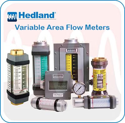 Hedland group of variable area flow meters