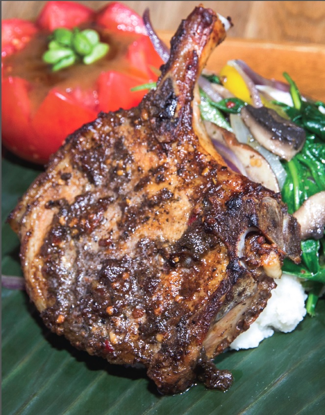 Bbq Pork With Jerk Marinade And Tamarind Chutney