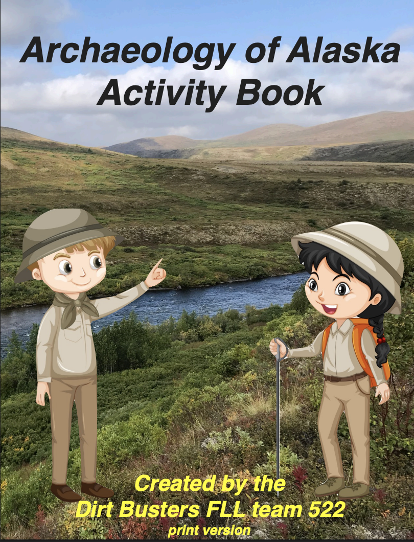 Cover image for the Archaeology of Alaska Activity Book