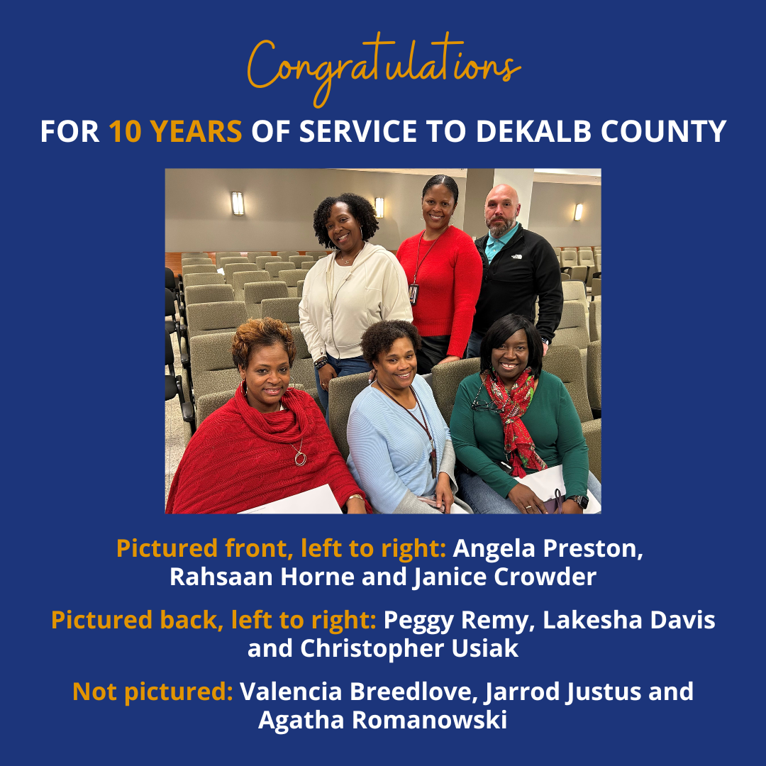 News from the Office of DeKalb County District Attorney Sherry Boston