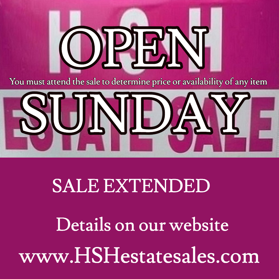 Open SUNDAY Apr 23, 930a130p