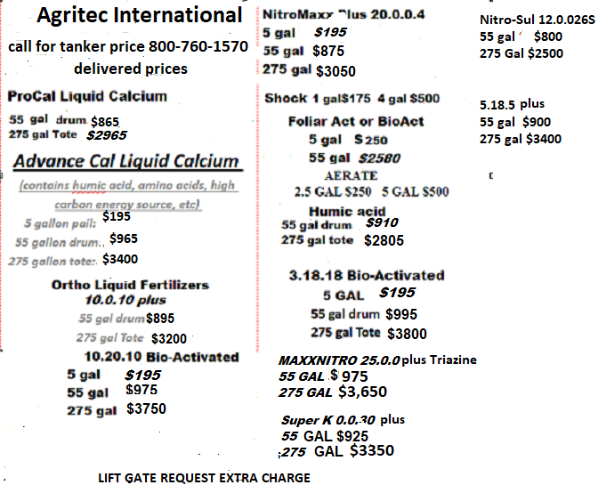 ARE YOU OVER PAYING FOR FERTILIZERS, LIQUID VS GRANULAR COST COMPARISON