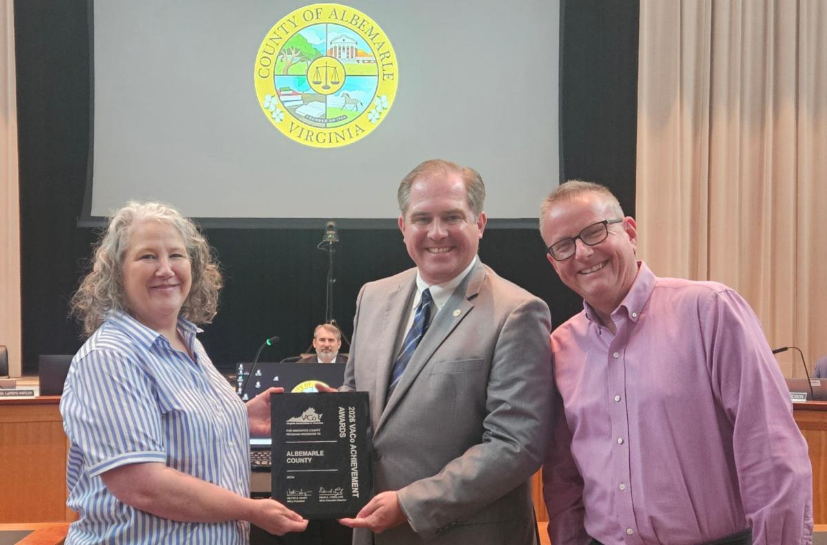 Virginia Association of Counties (VACo) Achievement Award