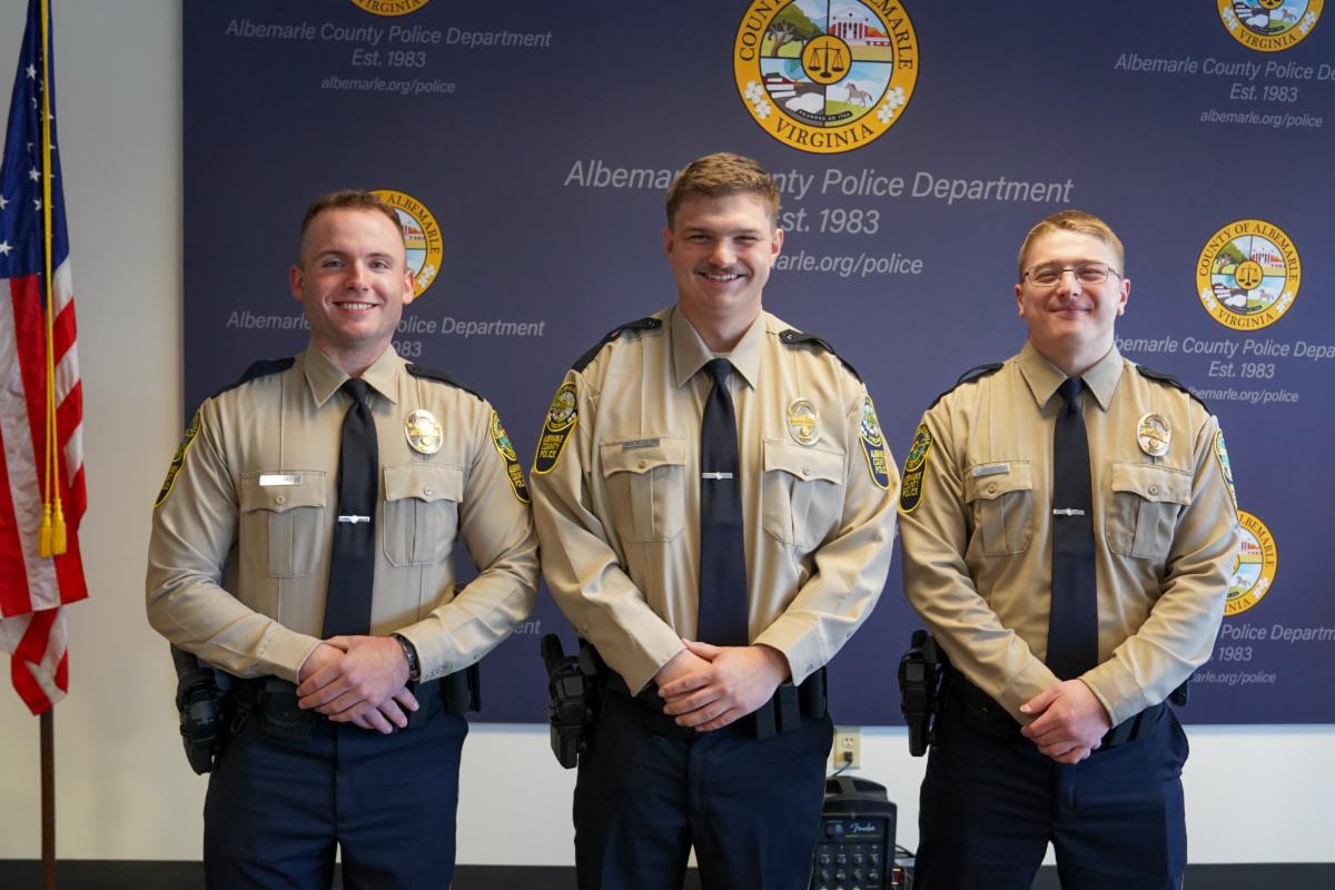 New ACPD Officers - December 2025