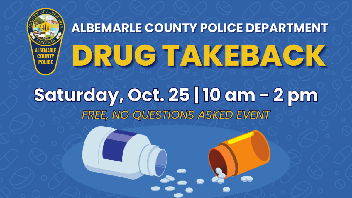 ACPD Drug Takeback Event is October 25 2025