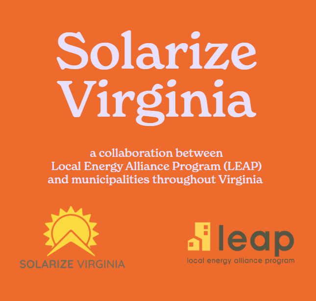 Solarize Virginia - A collaboration between Local Energy Alliance in VA
