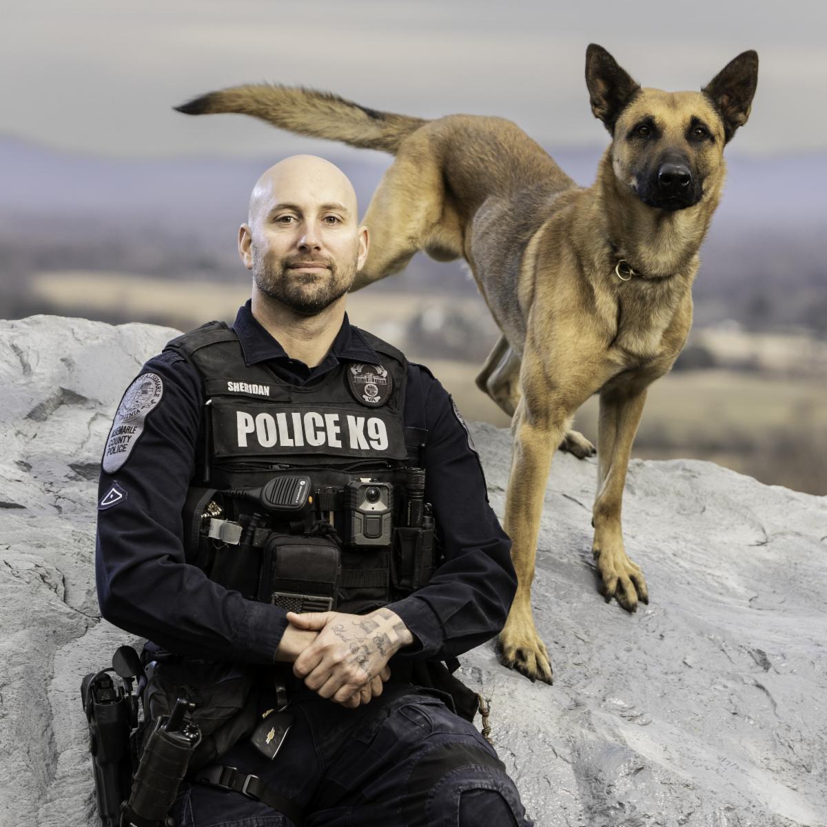 Ryan and Dembe - Police K9