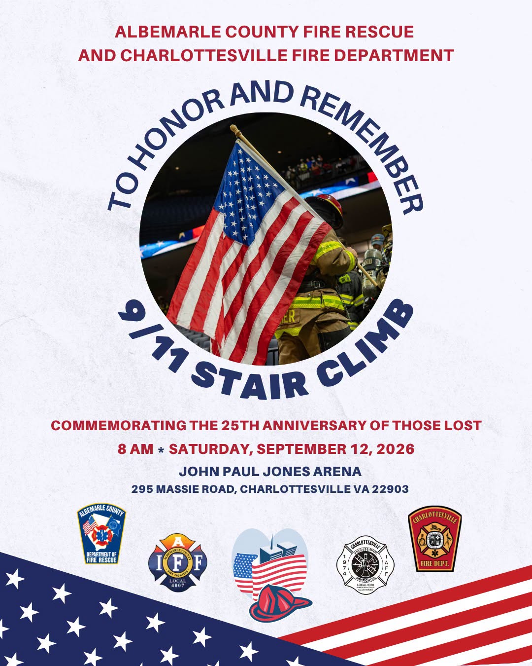 911 ACFR Graphic 2026 Event is September 13