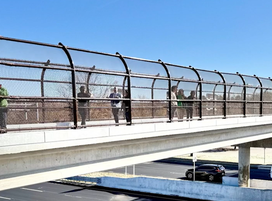 Nove 2025 VDOT Ped Bridge over US 29