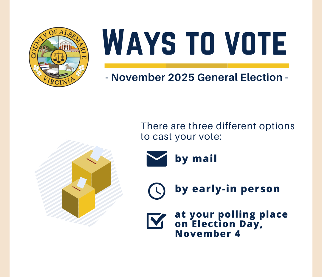 Ways to Vote 2025