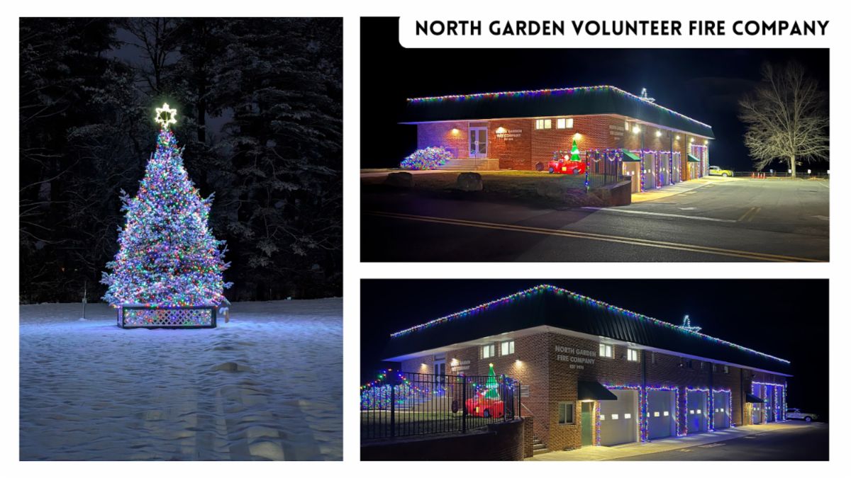 North Garden Volunteer Fire Company_station 3 lights 2025