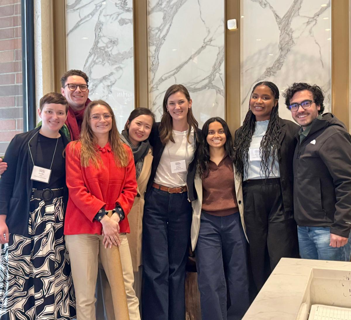 LCAL graduate students and alumni at AAAL_spring 2026