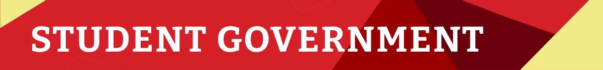 Student Government banner