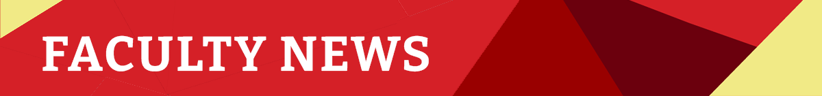 Faculty News banner