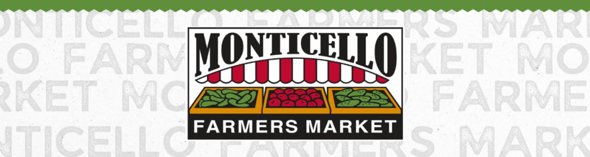 Monticello Farmers Market Logo.