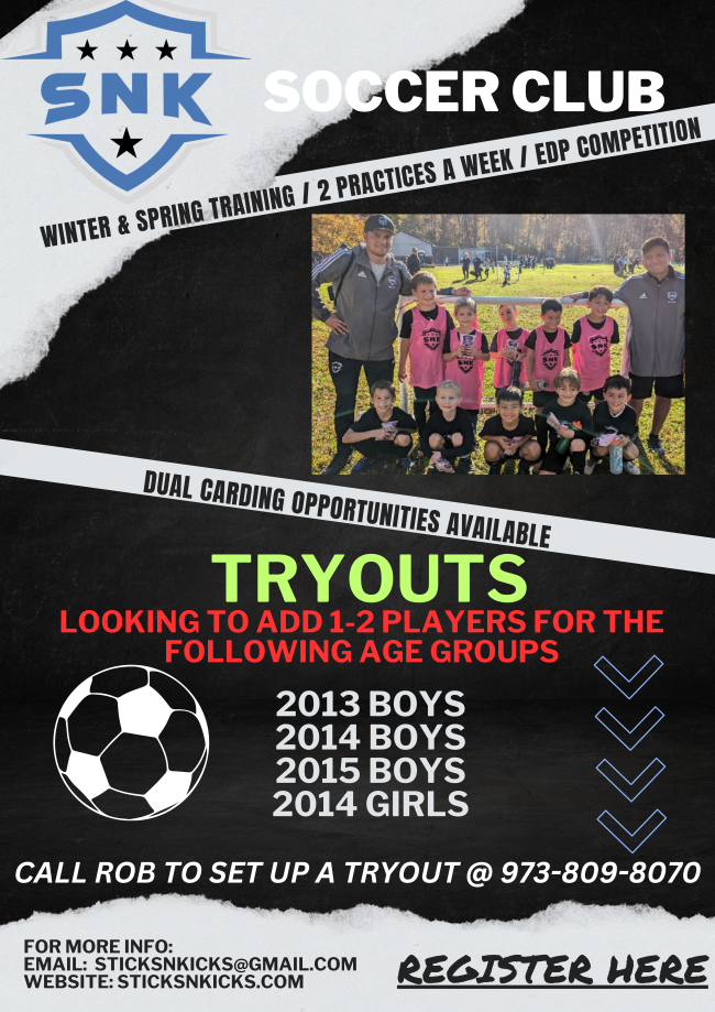 SNK Soccer ClubEDP TRYOUTS! ⚽