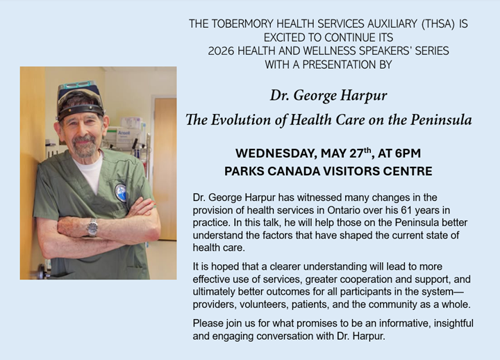 The Evolution of Health Care on the Peninsula. Details in link.