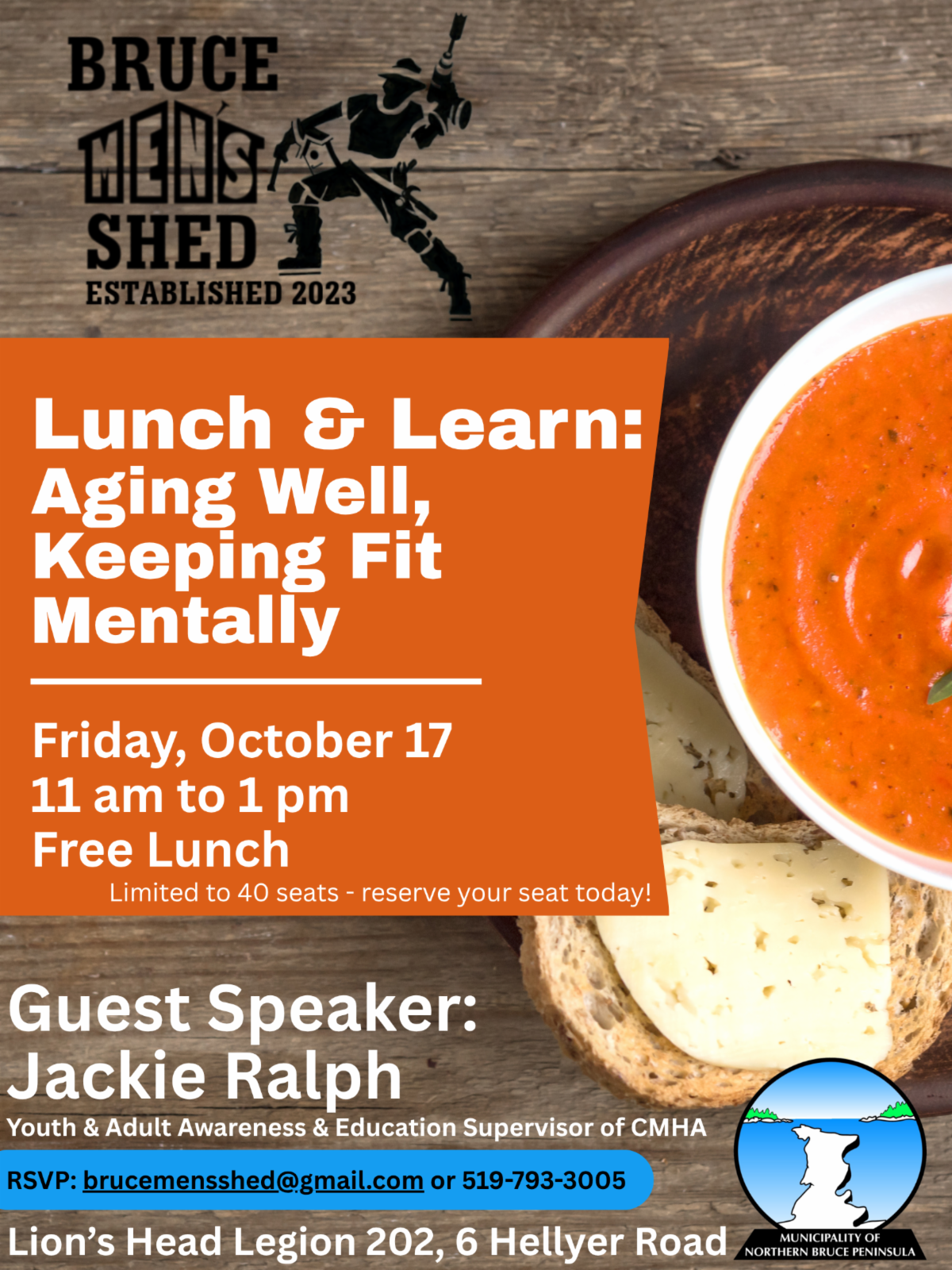 Lunch and Learn Event Poster for October 17. Link provides full event details