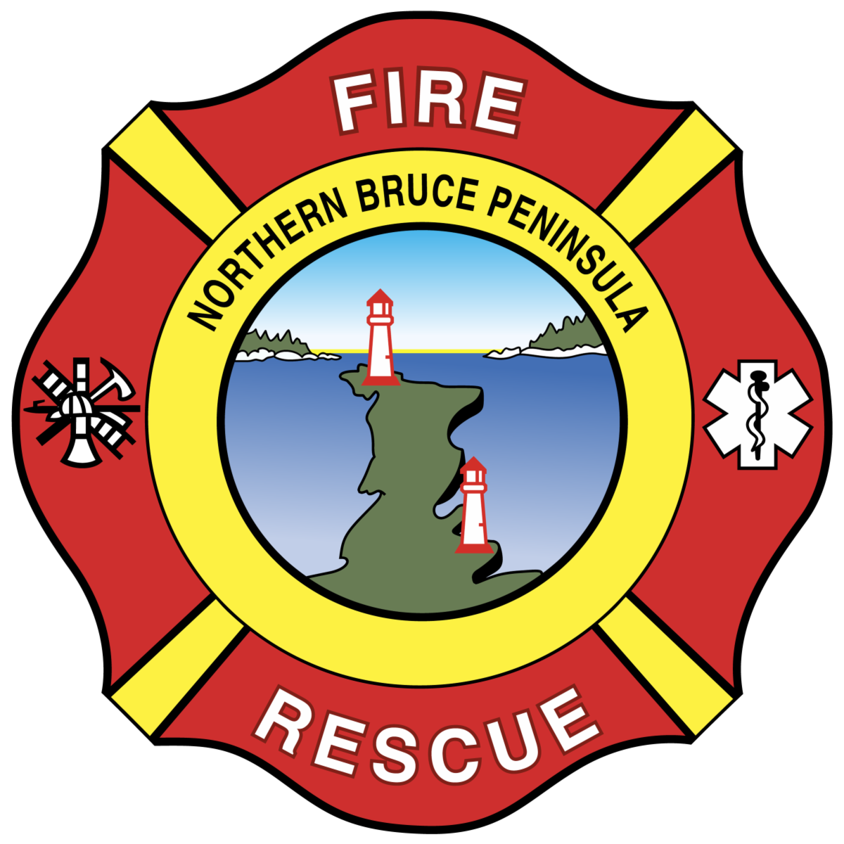 Northern Bruce Peninsula Fire Rescue Logo