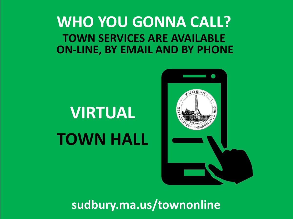 Easy to use directory of town services. Please click on the image to access. 