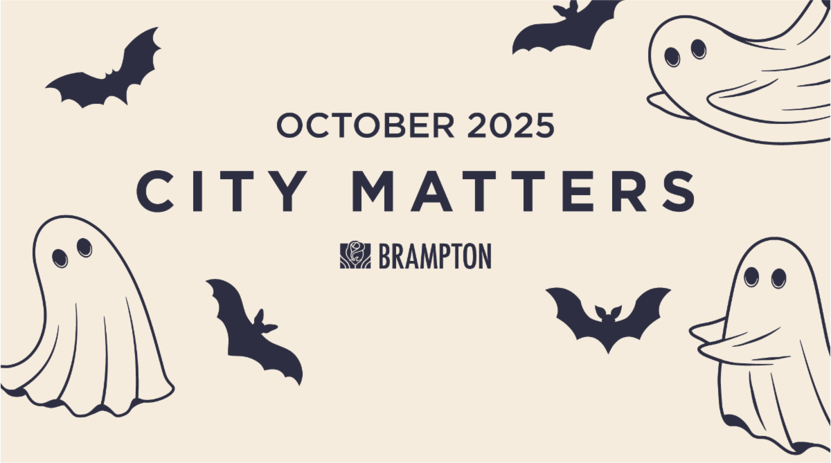 Newsletter header reading October 2025 City Matters