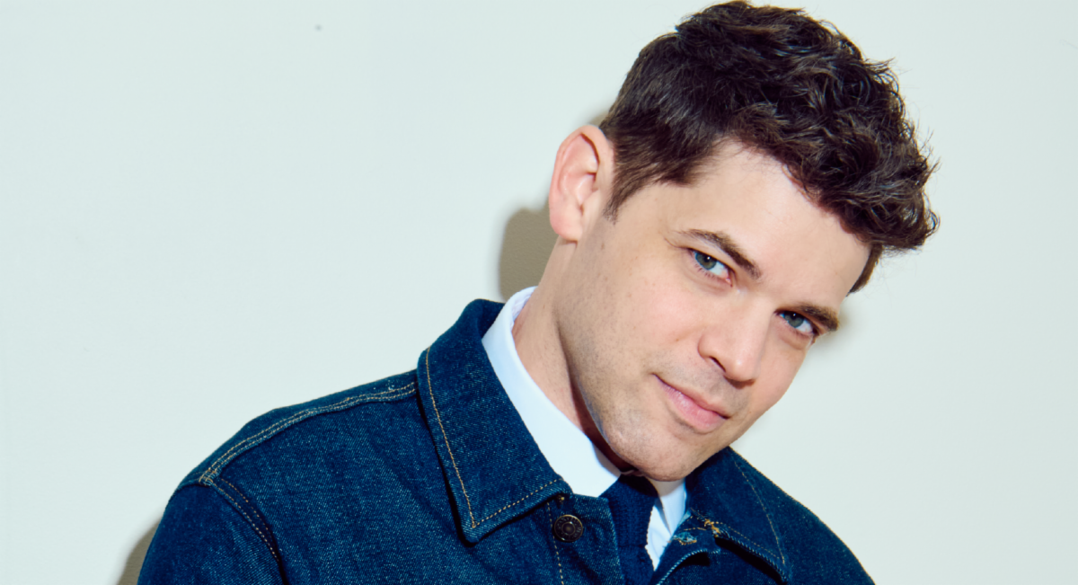 Jeremy Jordan close up photo