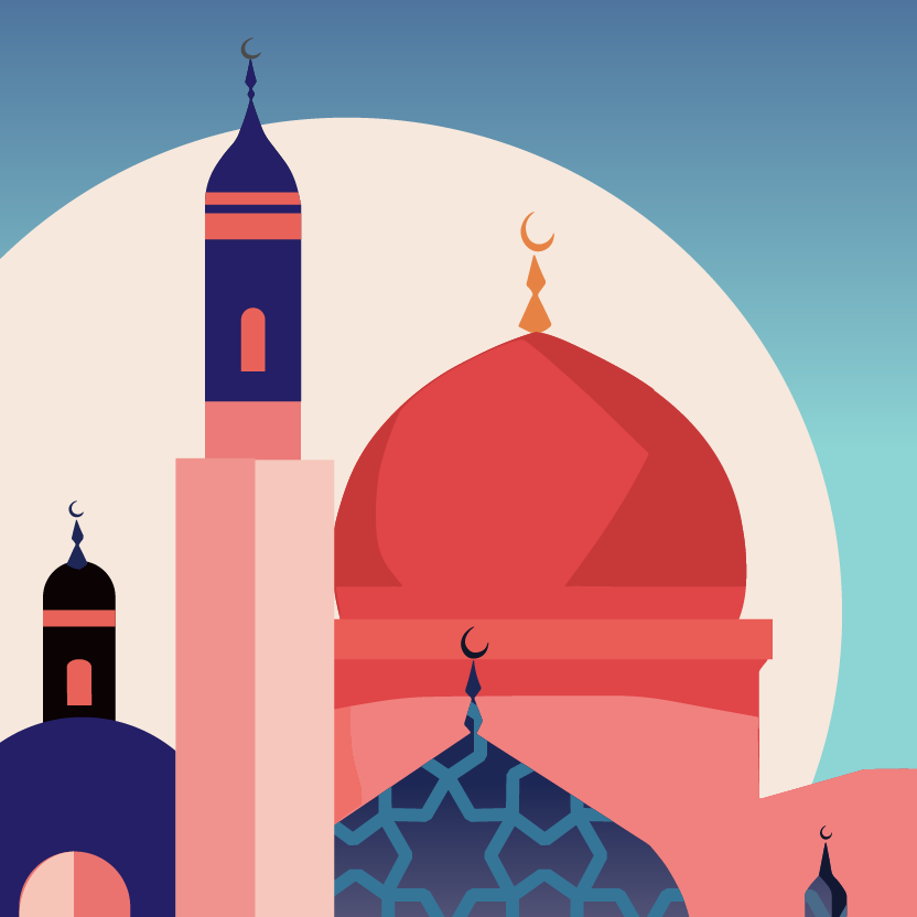 Islamic temple design