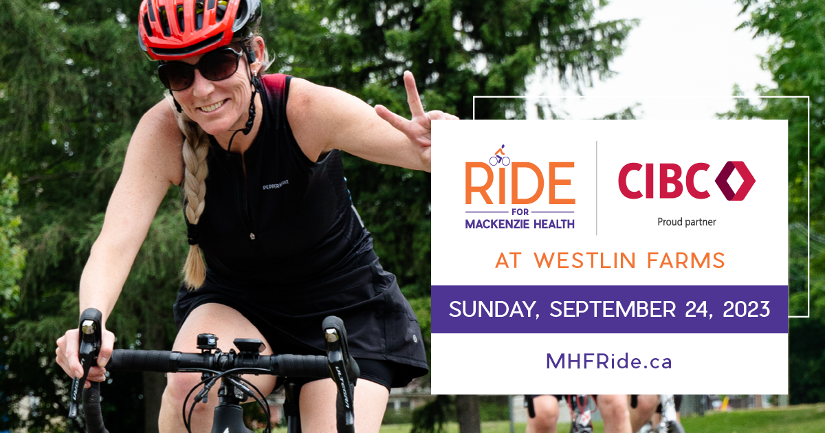Let's Ride for Mackenzie Health!