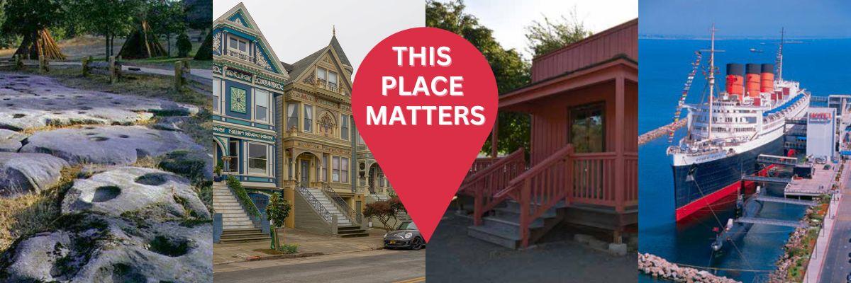 Pictures of historic sites throughout California