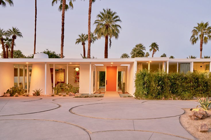 Front of Desert Bel Air Showcase House