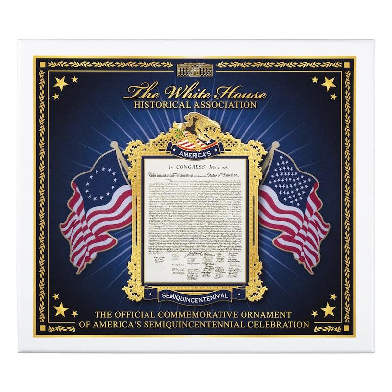 White House 2026 America 250 ornament