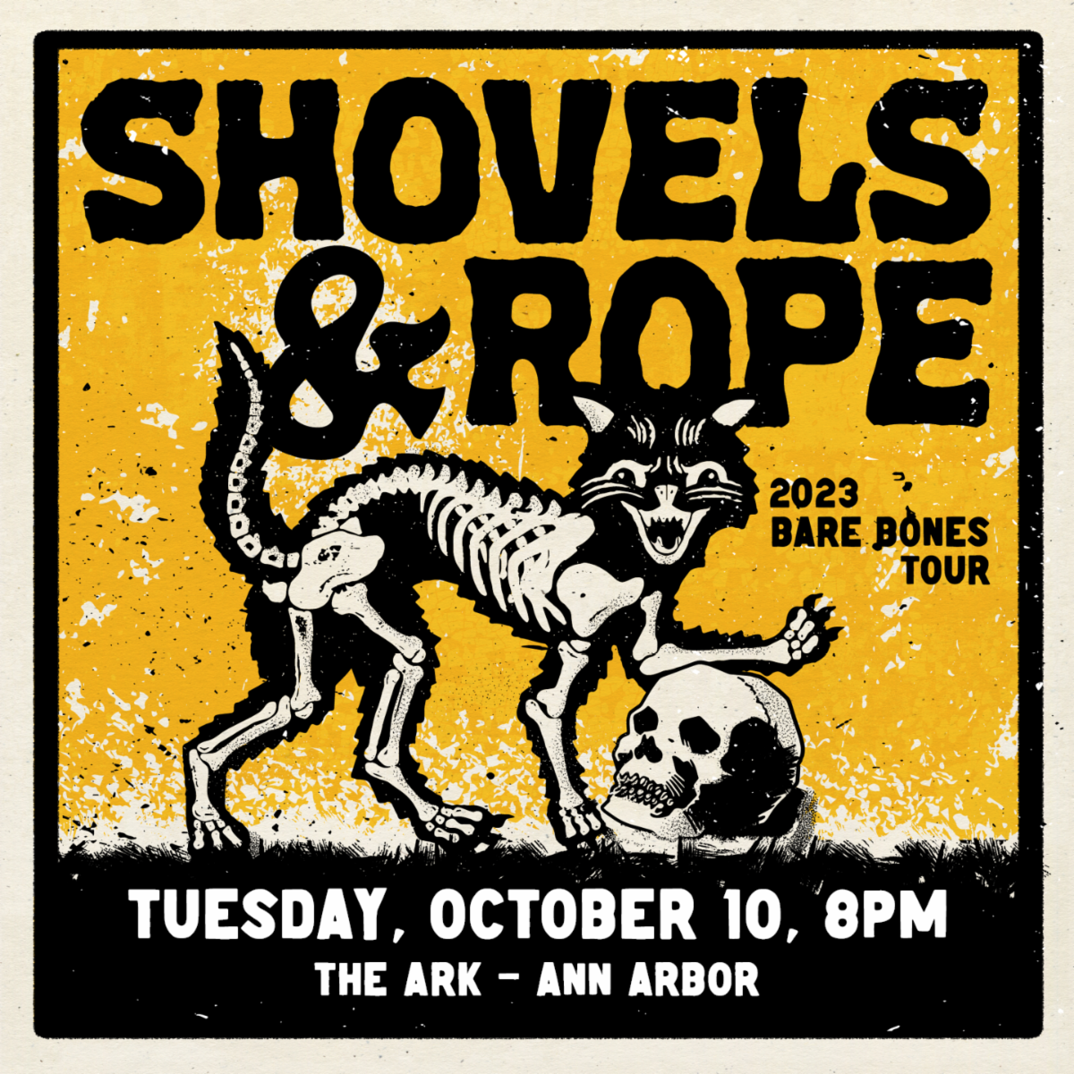 Just Announced! SHOVELS & ROPE - Tuesday, October 10 at The Ark