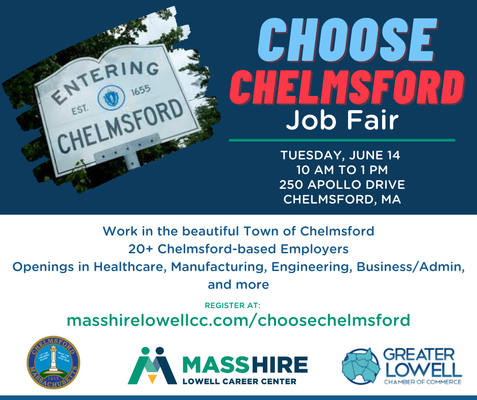 MassHire Lowell News Choose Chelmsford Job Fair