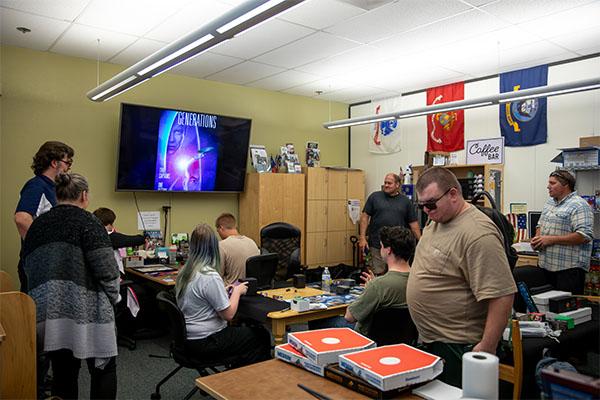 group at Magic Mike Night.