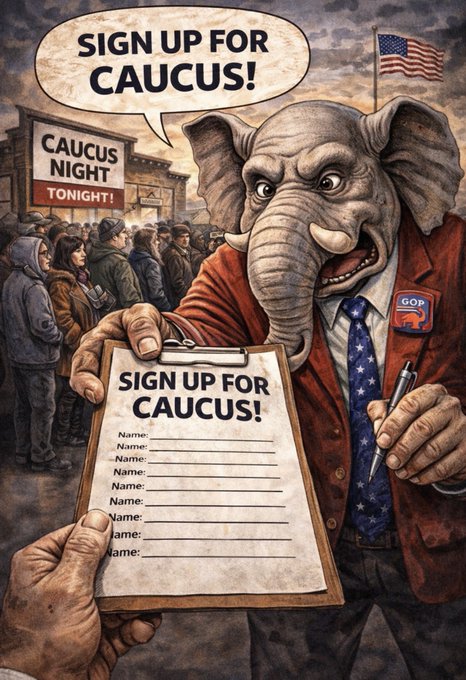 Caucus Sign Please Sign Up For Caucuses On Tue, Mar 3rd!
