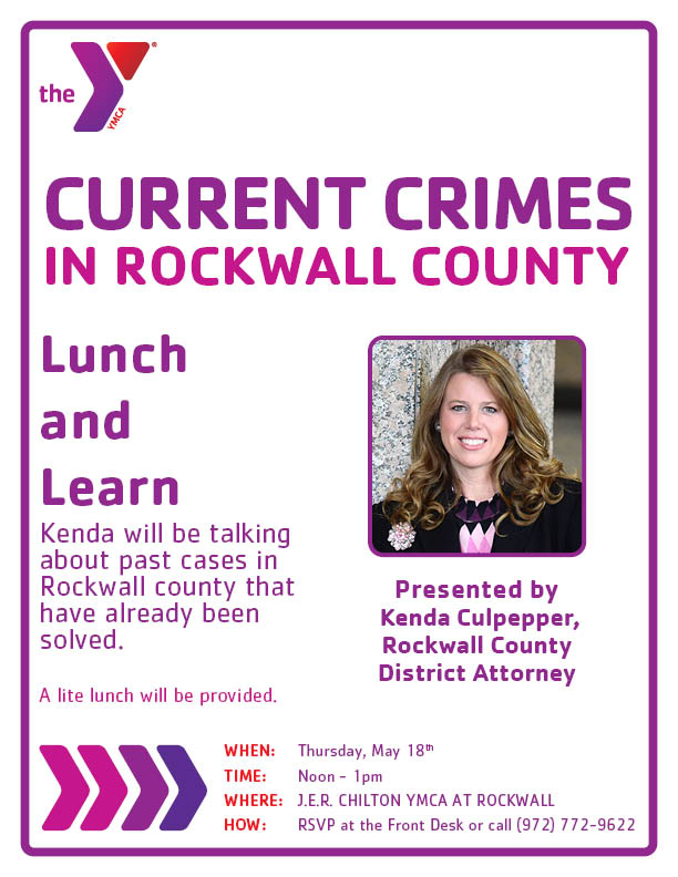 Lunch and Learn with Kenda Culpepper