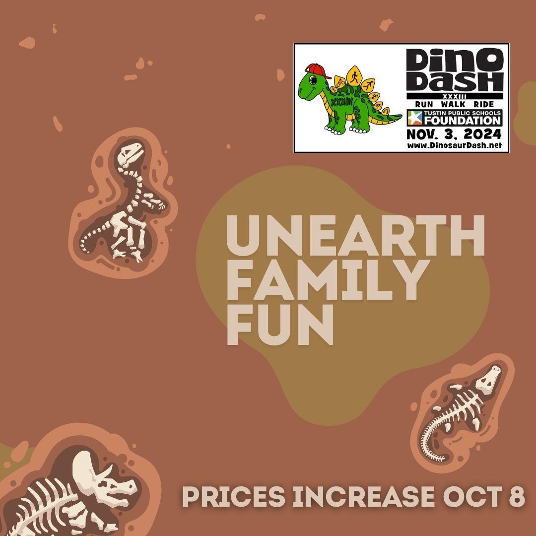 Dino Dash Price Increase Oct 8