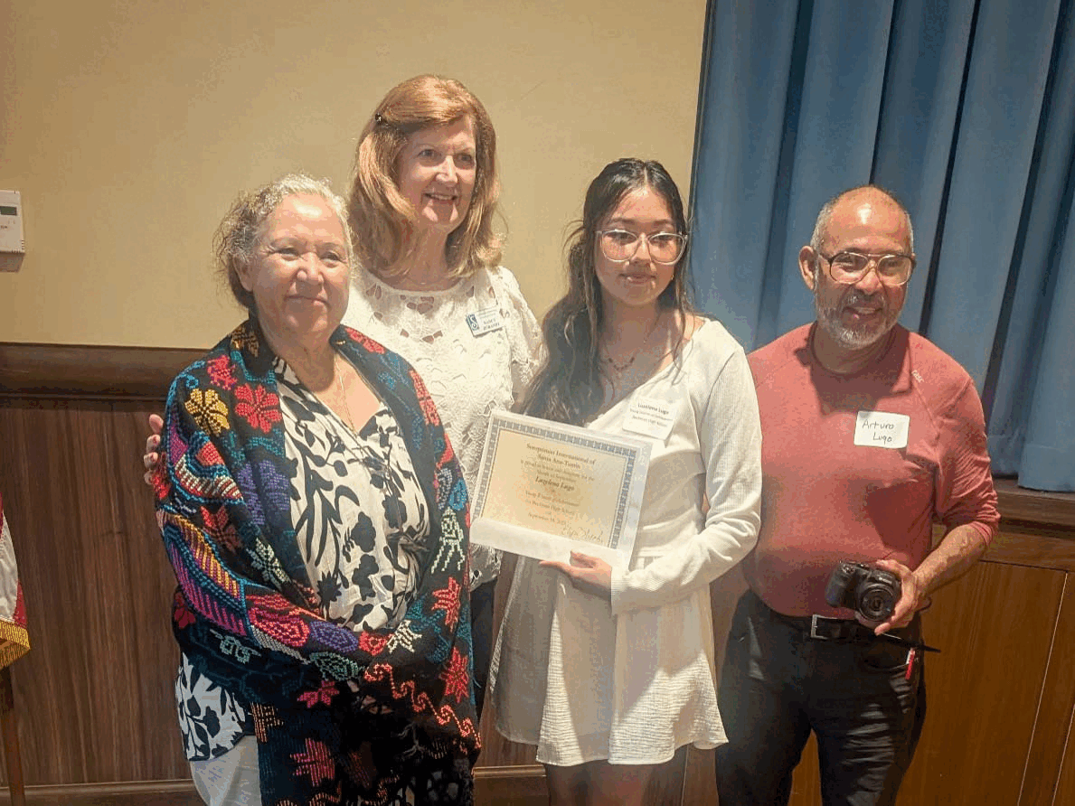 Soroptimist Young Women of Achievement September 2025