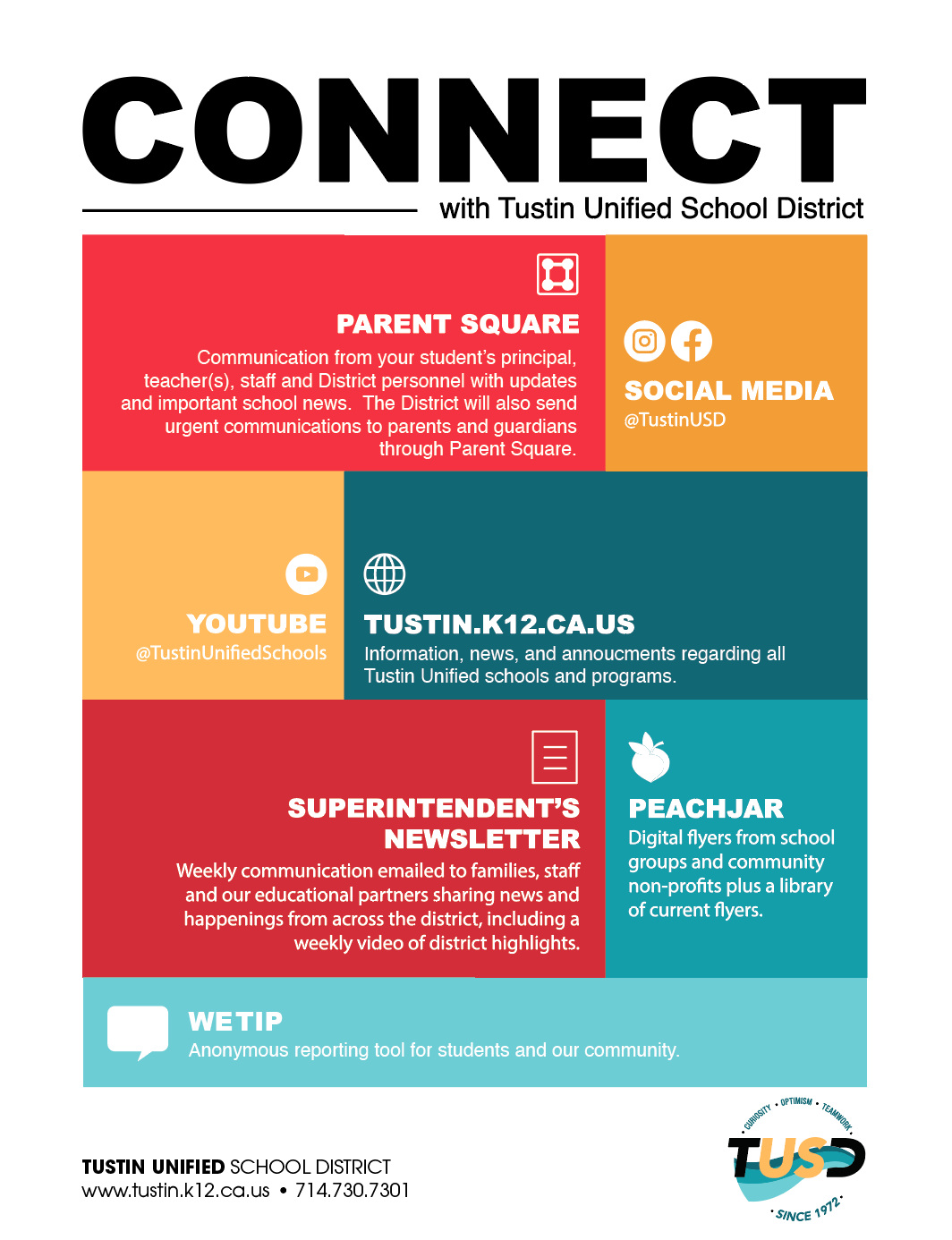 Ways to Connect with TUSD