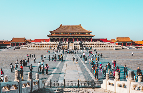 People at Forbidden City in China during daytime photo by Ling Tang on Unsplash
