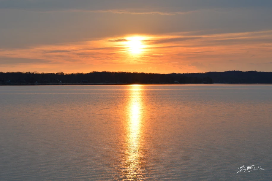 Lake Lemon at Sunset Matt Brookshire.png