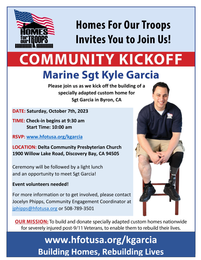 Kyle Garcia Event Flyer