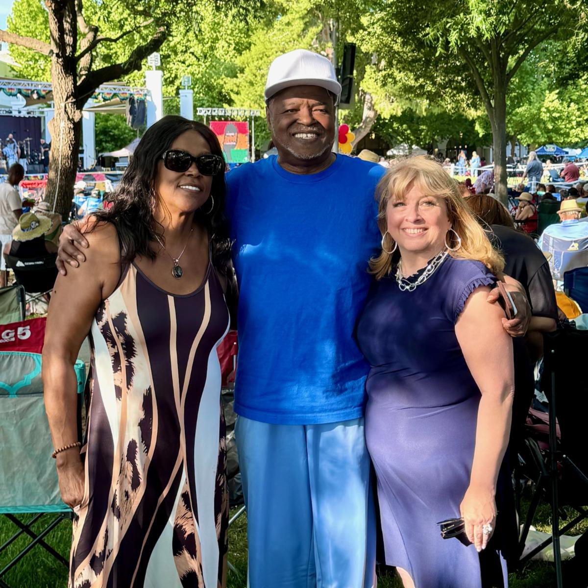 Janis Glover, Federal Glover and Diane Burgis 