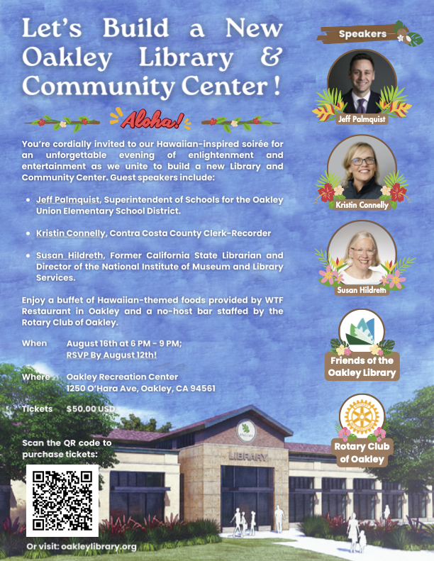 Library Fundraiser Flyer