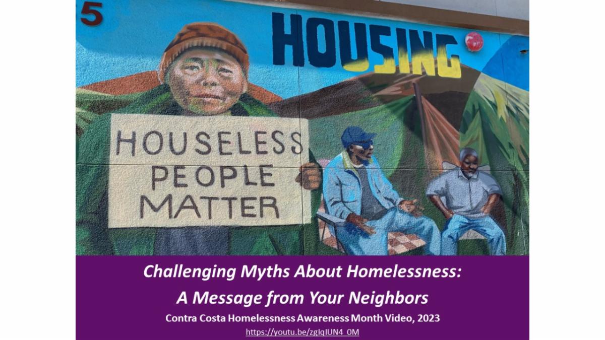 mural saying "Houseless People Matter"