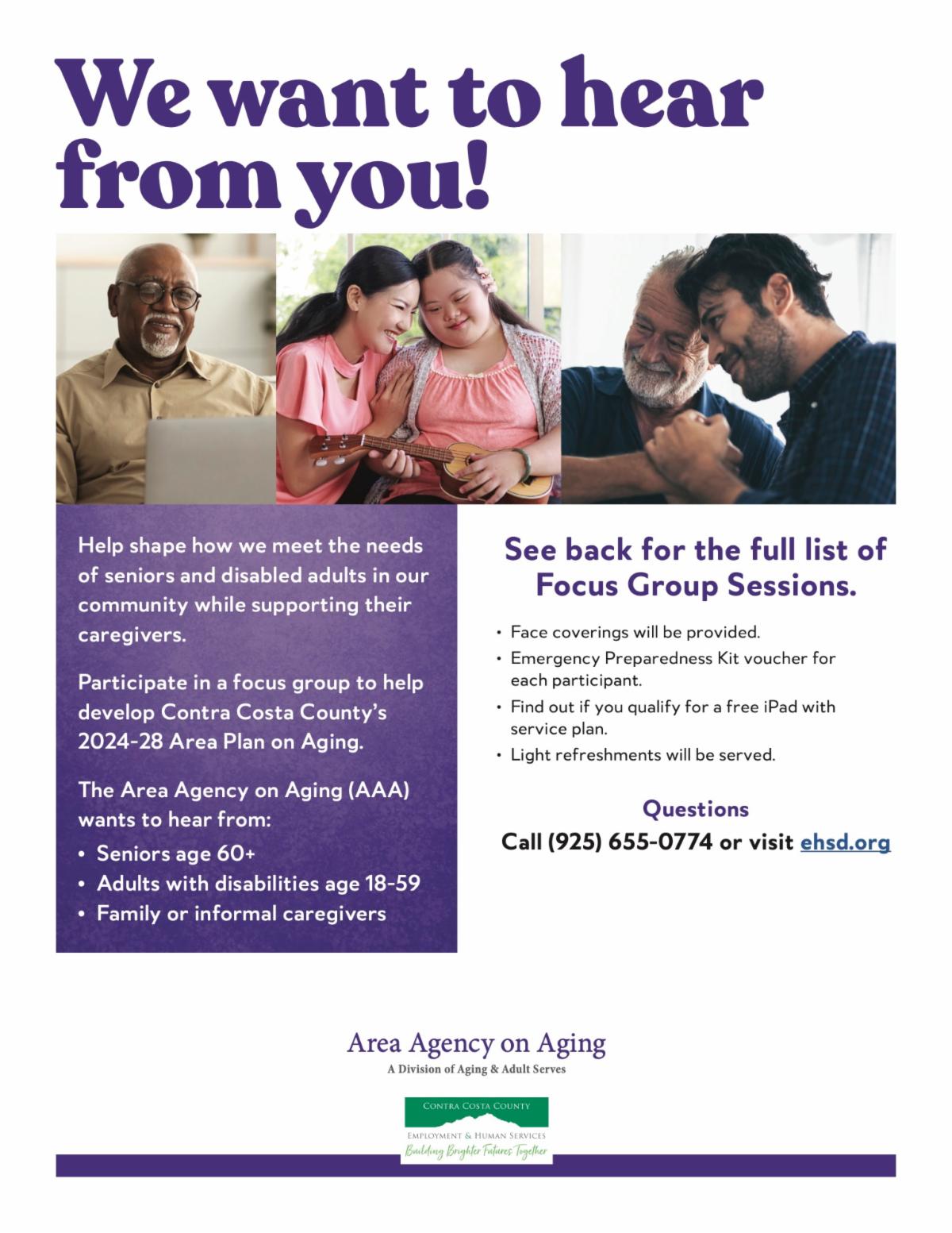 Area Agency on Aging Flyer