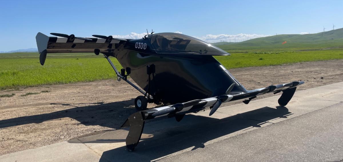Prototype vehicle at Byron Airport