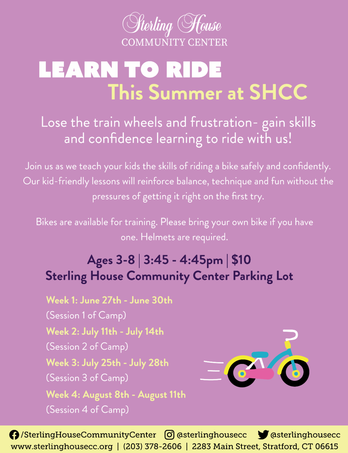 Learn to Ride a Bike is Back!