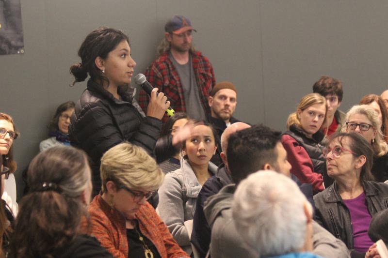 Mill Valley student leader Glo Robinson speaks up