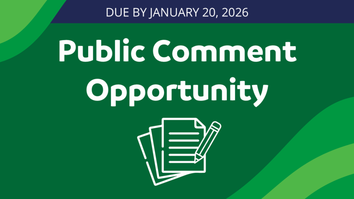 Public Comment Opportunity Due by January 20 2026